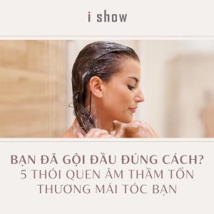 rụng tóc khi gội đầu, thói quen gây rụng tóc, chăm sóc tóc tại nhà