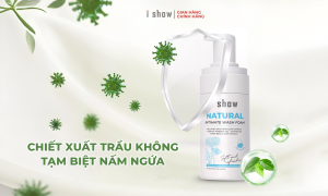 lá trầu không, tinh chất trầu không, viêm phụ khoa, vệ sinh phụ nữ, bọt vệ sinh ishow
