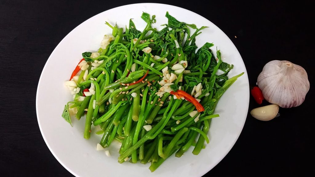 ăn rau lang giảm cân