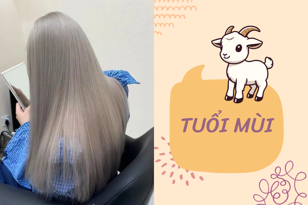 MÀU TÓC HỢP TUỔI MÙI