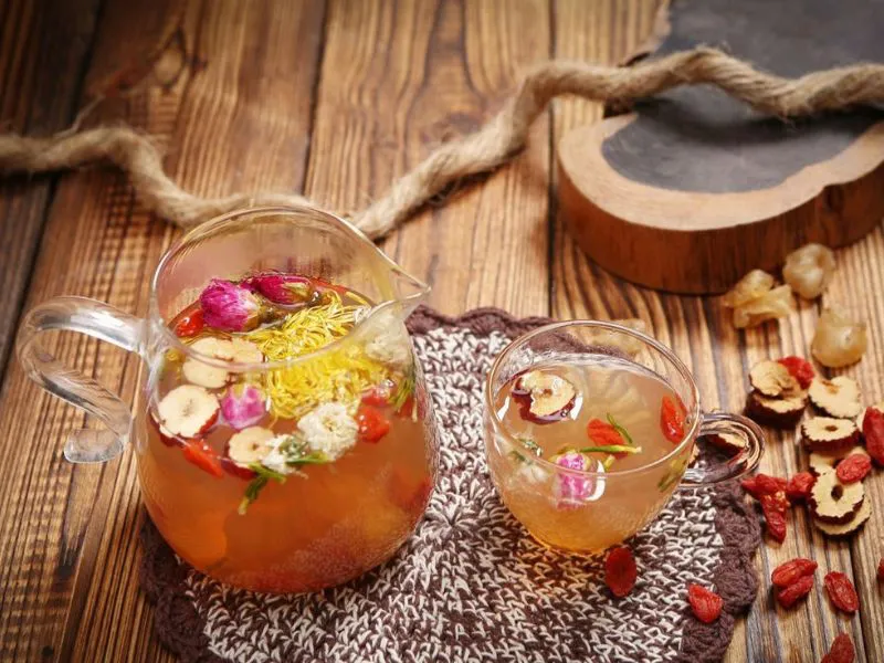 nước uống giúp da trắng hồng hào