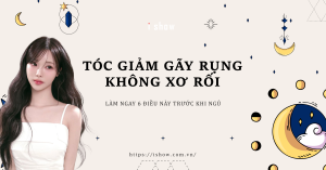 giảm gãy rụng giảm gãy rụng tóc khi ngủ chăm tóc gãy rụng tóc mềm mượt tóc rối chăm tóc khi ngủ tóc xơ rối